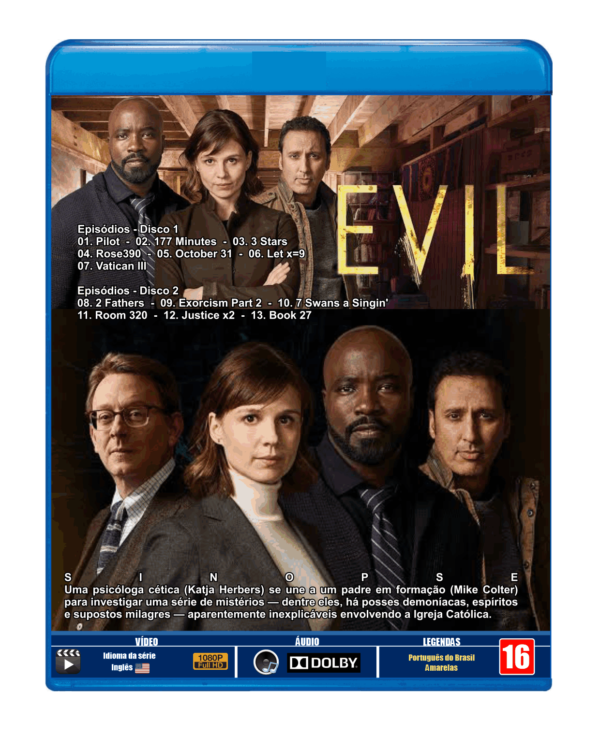 EVIL - 1ª TEMPORADA - LEGENDADO - DISCO DUPLO - Image 5