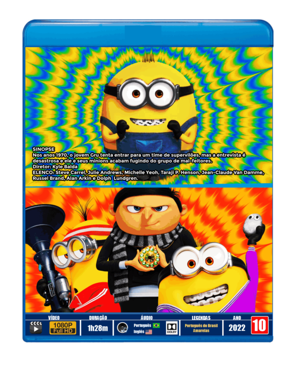 MINIONS 2: A ORIGEM DE GRU - 2022 - DUBLADO E LEGENDADO - Image 3