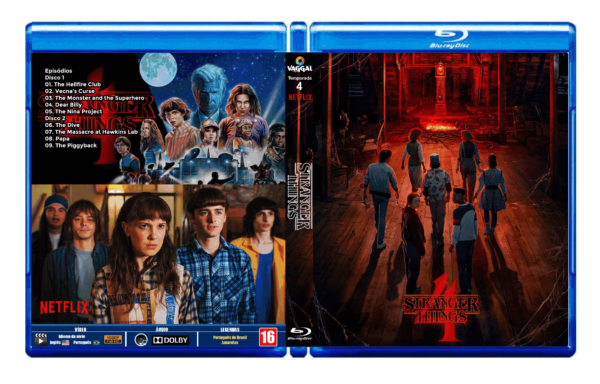 STRANGER THINGS - 4ª TEMPORADA - DUBLADO E LEGENDADO - DISCO DUPLO - Image 5