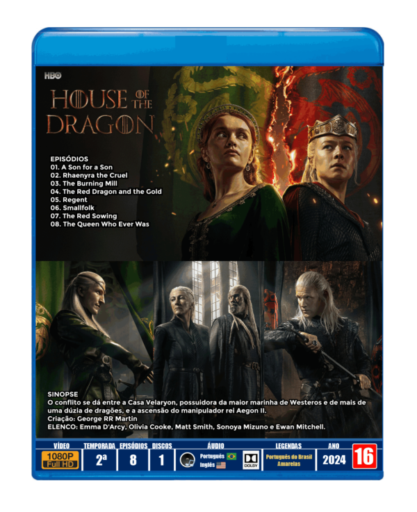 A CASA DO DRAGÃO - 2ª TEMPORADA - DUBLADO E LEGENDADO - Image 3