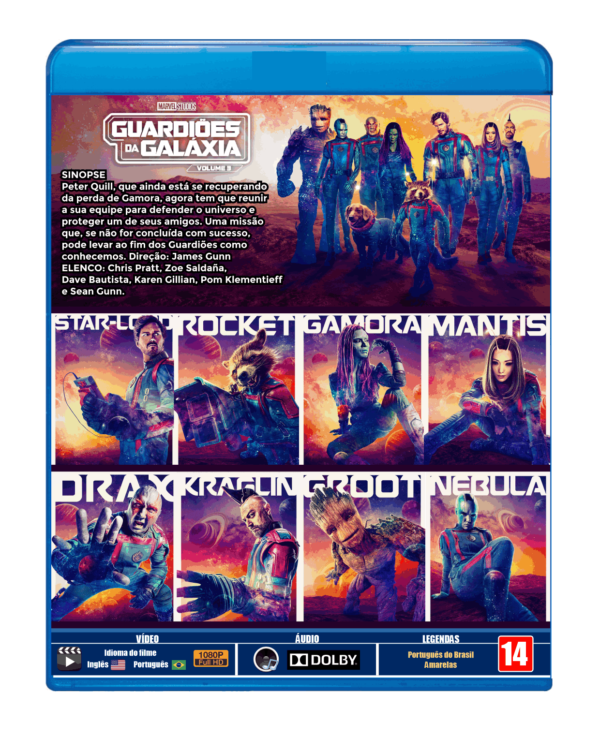 GUARDIÕES DA GALÁXIA - VOL. 3 - 2023 - DUBLADO E LEGENDADO - Image 4