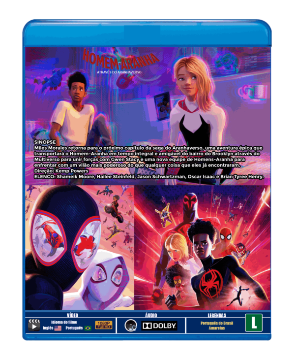 HOMEM-ARANHA ATRAVÉS DO ARANHAVERSO - 2023 - DUBLADO E LEGENDADO - Image 3