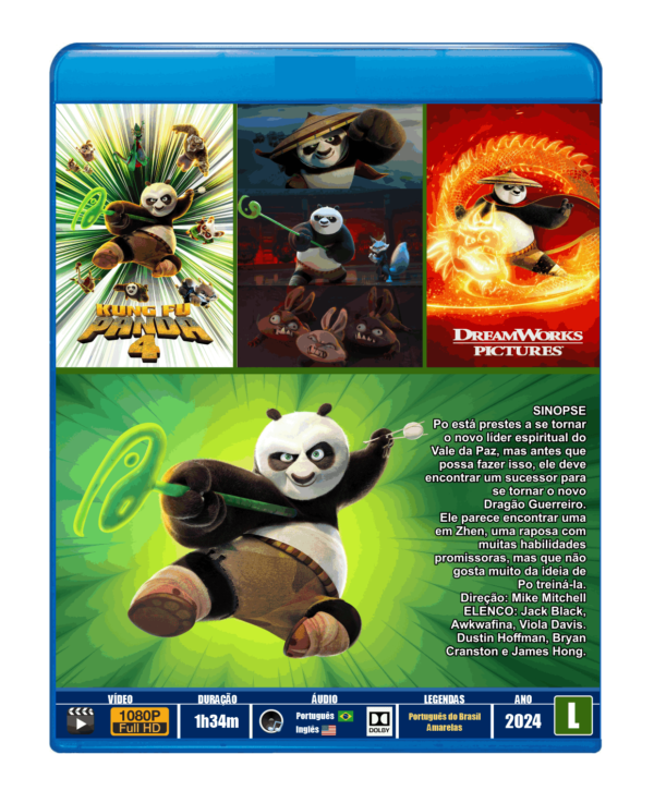 KUNG FU PANDA 4 - 2024 - DUBLADO E LEGENDADO - Image 3