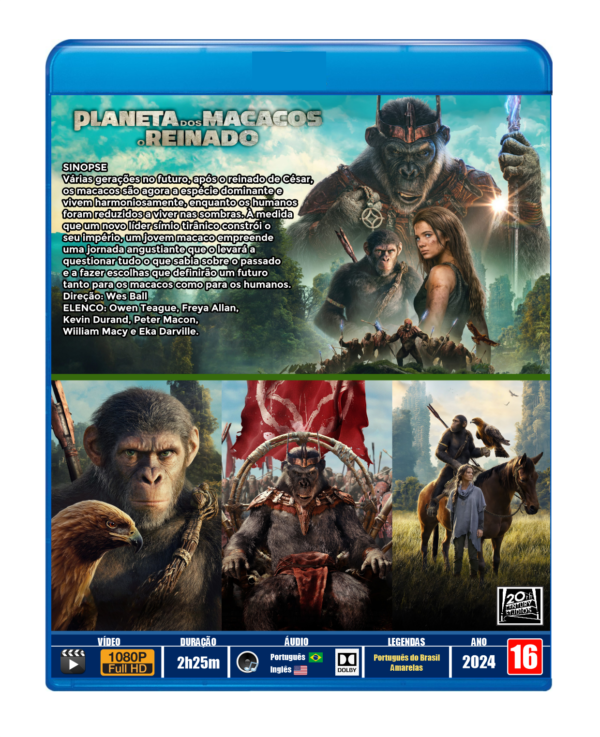 PLANETA DOS MACACOS: O REINADO - 2024 - DUBLADO E LEGENDADO - Image 3