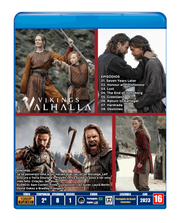 VIKINGS: VALHALLA - 3ª TEMPORADA - DUBLADO E LEGENDADO - Image 3