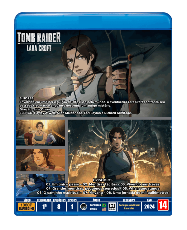 TOMB RAIDER: A LENDA DE LARA CROFT - 1ª TEMPORADA - DUBLADO E LEGENDADO - Image 3
