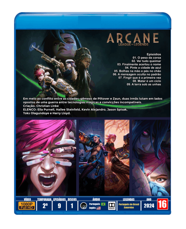 ARCANE - 2ª TEMPORADA - DUBLADO E LEGENDADO - Image 3