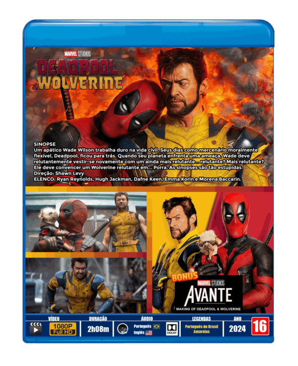 DEADPOOL & WOLVERINE - 2024 - DUBLADO E LEGENDADO COM AVANTE (MAKING OF OFICIAL) - Image 3