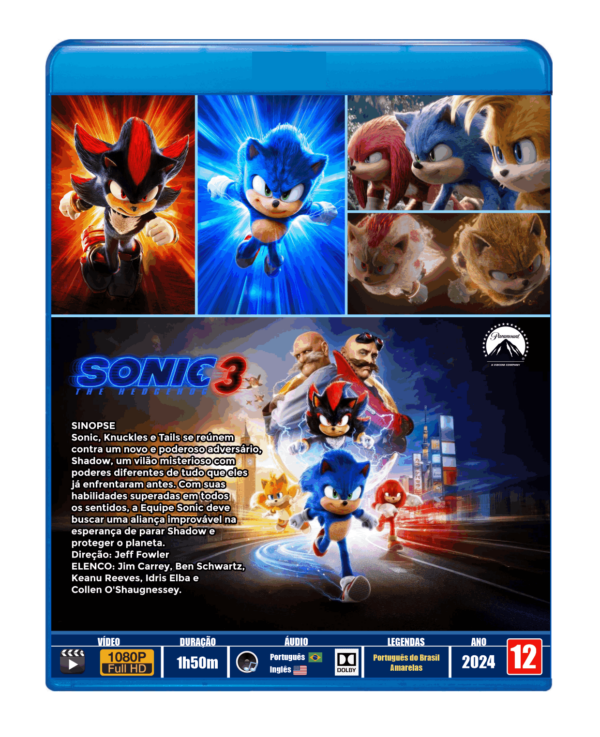 SONIC 3 - O FILME - 2024 - DUBLADO E LEGENDADO - Image 3
