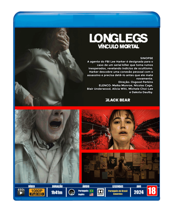 LONGLEGS: VÍNCULO MORTAL - 2024 - DUBLADO E LEGENDADO - Image 3