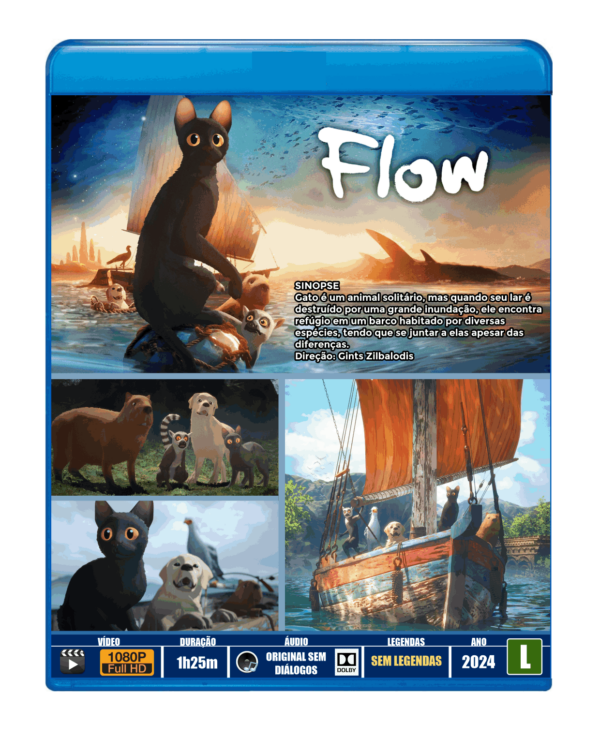 FLOW - 2024 - ÁUDIO ORIGINAL (SEM DIÁLOGOS) - Image 3