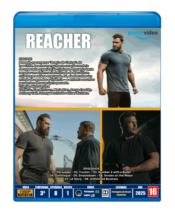 REACHER - 3ª TEMPORADA - DUBLADO E LEGENDADO - Image 3
