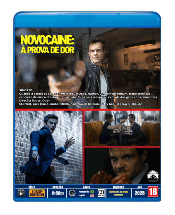 NOVOCAINE: À PROVA DE DOR - 2025 - DUBLADO E LEGENDADO - Image 3