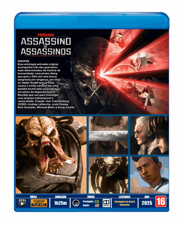 PREDADOR: ASSASSINO DE ASSASSINOS - 2025 - DUBLADO E LEGENDADO - Imagem 3