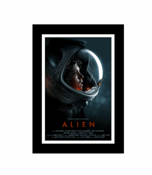 ALIEN - PLACA DECORATIVA LAMINADA - 19x28cm