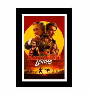 KARATÊ KID: LENDAS - PLACA DECORATIVA LAMINADA - 19x28cm