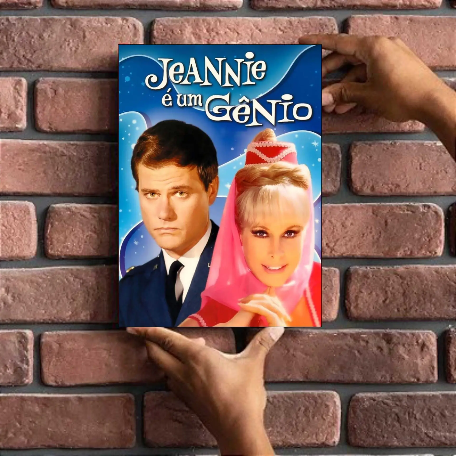 JEANNIE É UM GÊNIO - PLACA DECORATIVA LAMINADA - 19x28cm - Imagem 2