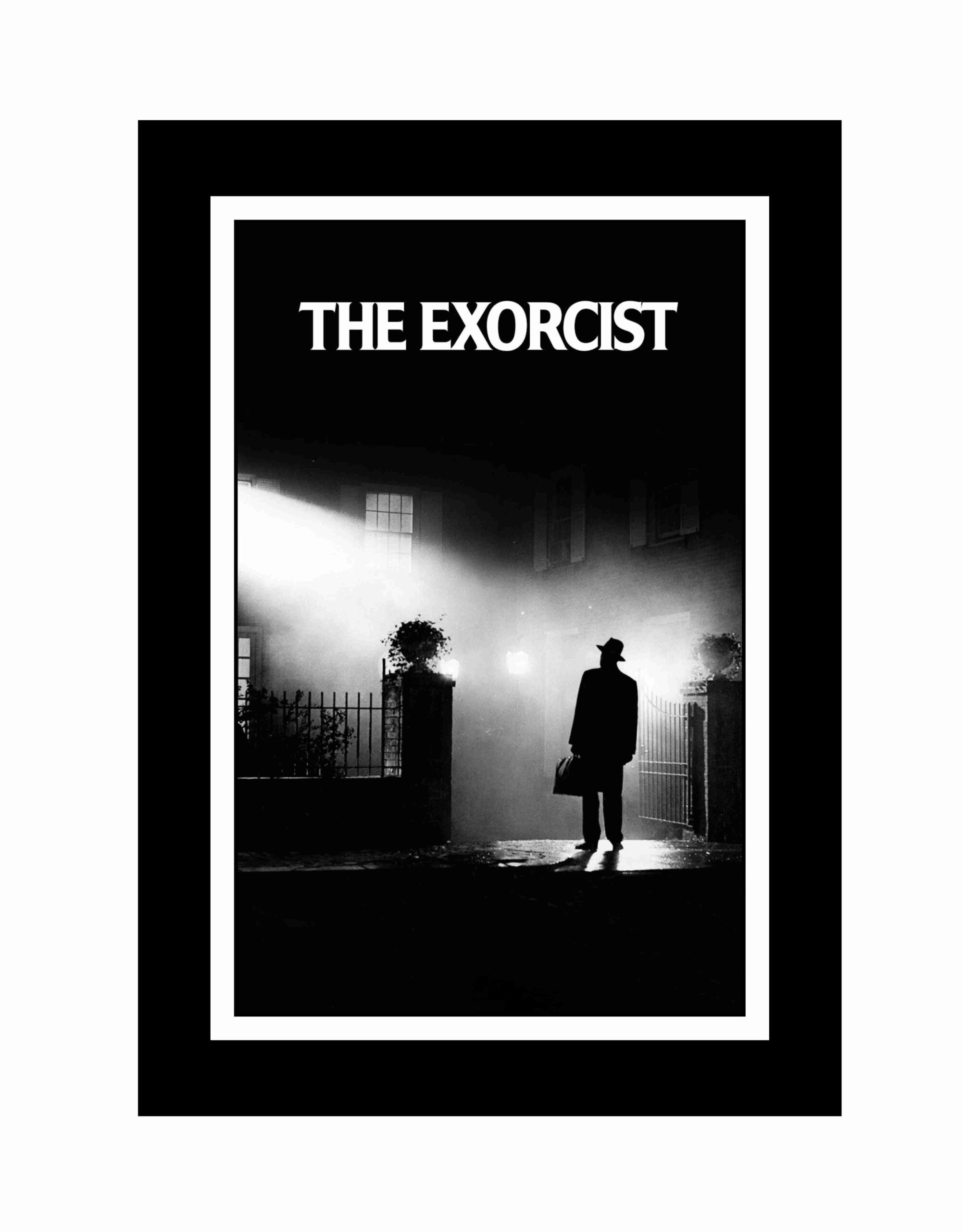 O EXORCISTA - PLACA DECORATIVA LAMINADA - 19x28cm