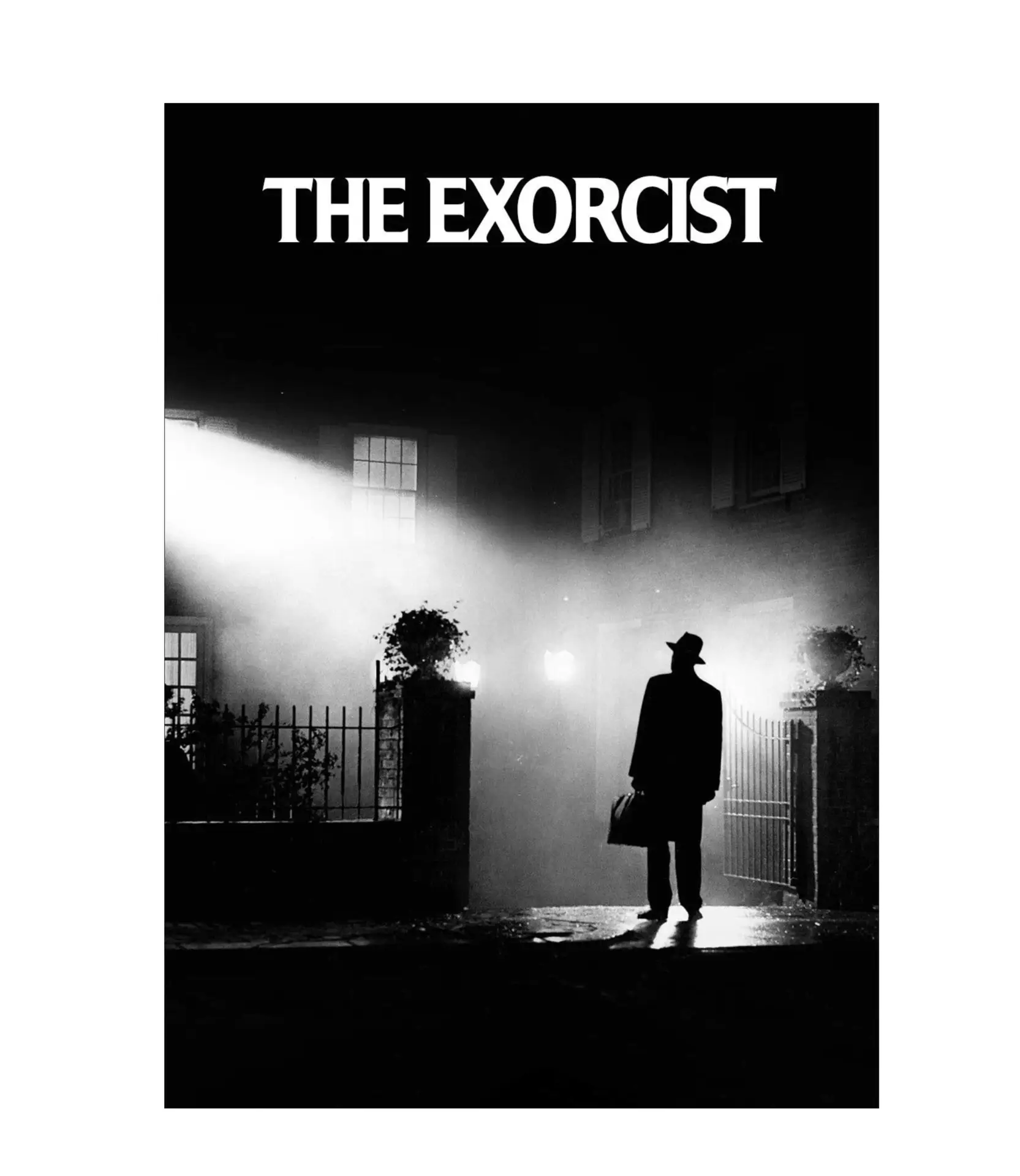 O EXORCISTA - PLACA DECORATIVA LAMINADA - 19x28cm