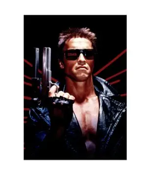O EXTERMINADOR DO FUTURO - PLACA DECORATIVA LAMINADA - 19x28cm