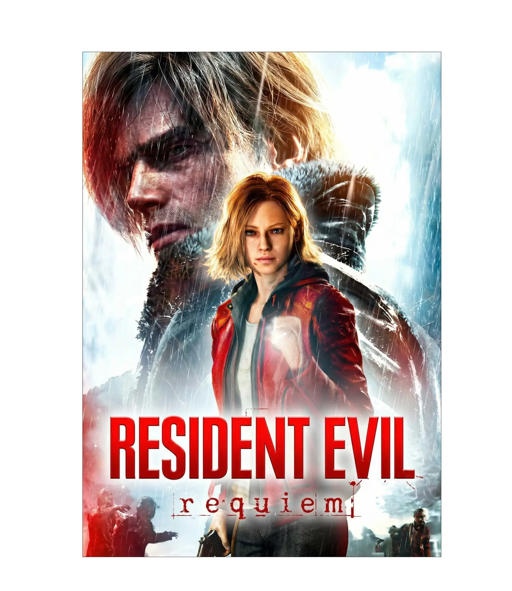 RESIDENT EVIL: REQUIEM - PLACA DECORATIVA LAMINADA - 19x28cm