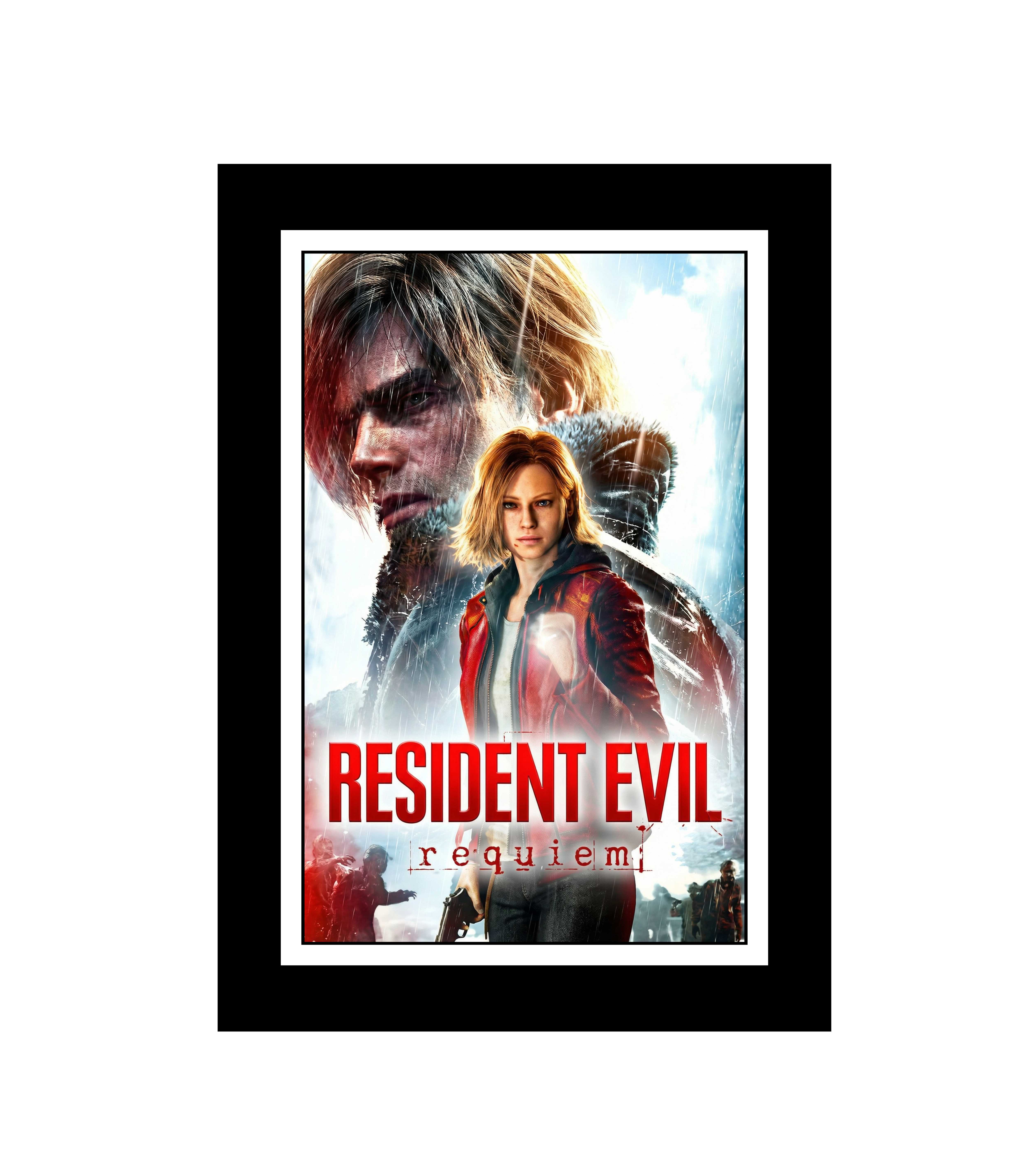 RESIDENT EVIL: REQUIEM - PLACA DECORATIVA LAMINADA - 19x28cm