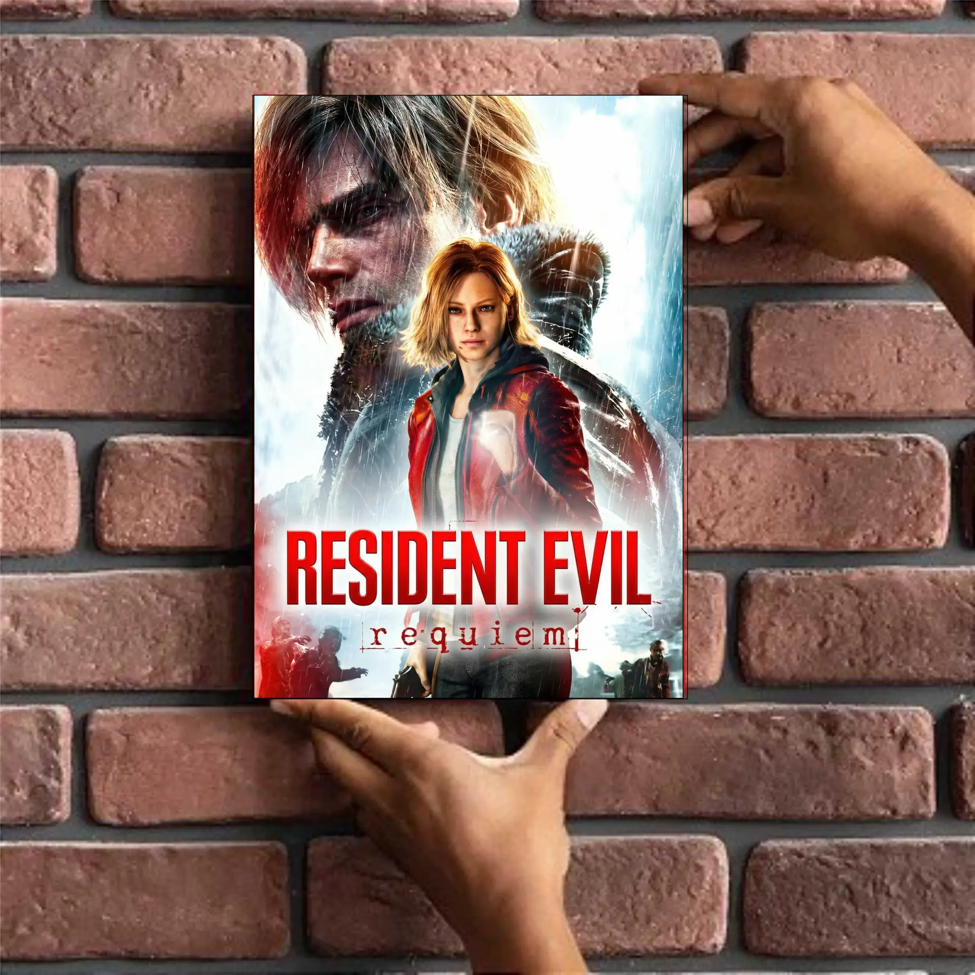 RESIDENT EVIL: REQUIEM - PLACA DECORATIVA LAMINADA - 19x28cm - Imagem 2