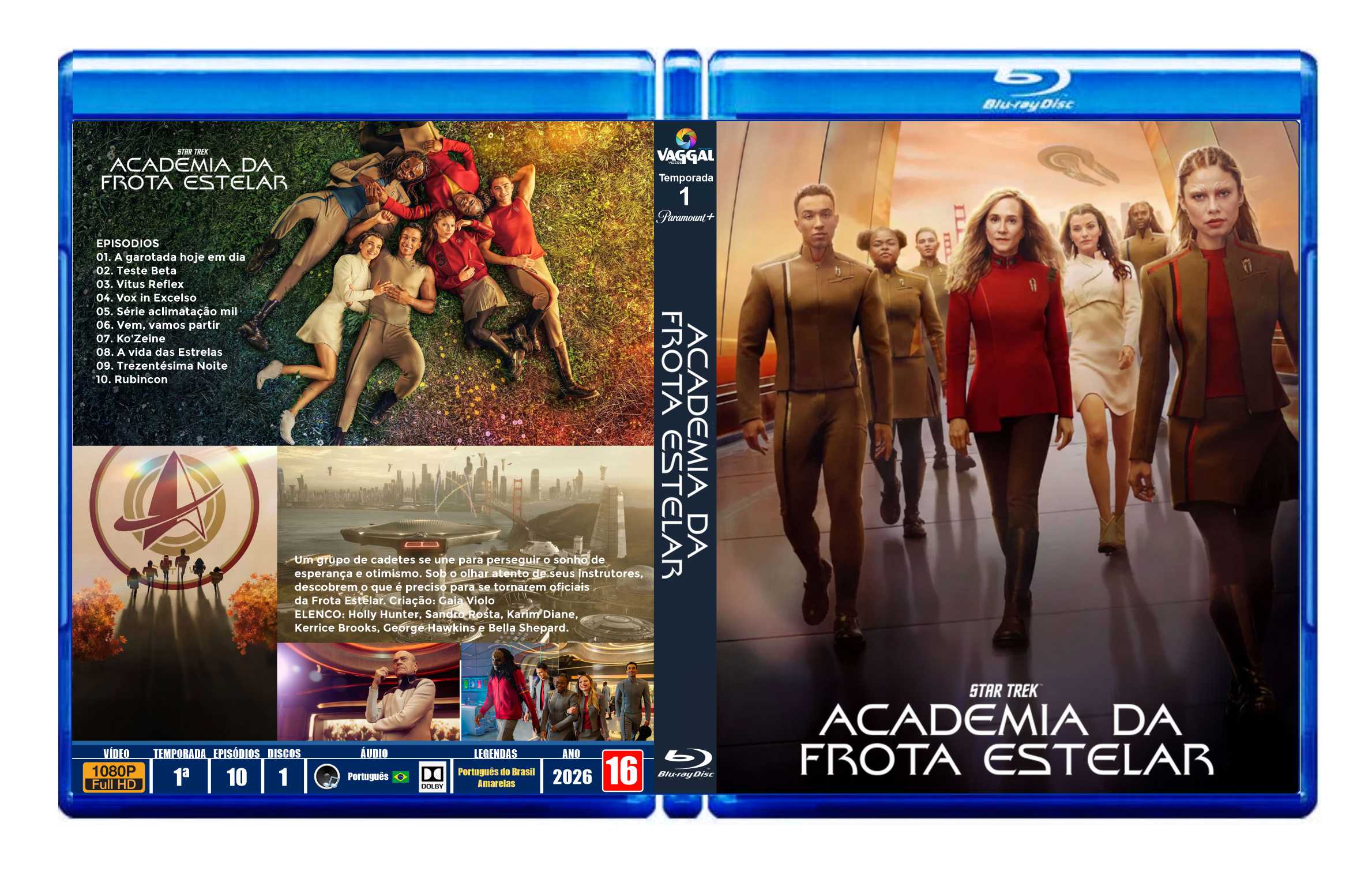 STAR TREK ACADEMIA DA FROTA ESTELAR - 1ª TEMPORADA - DUBLADO - Imagem 5
