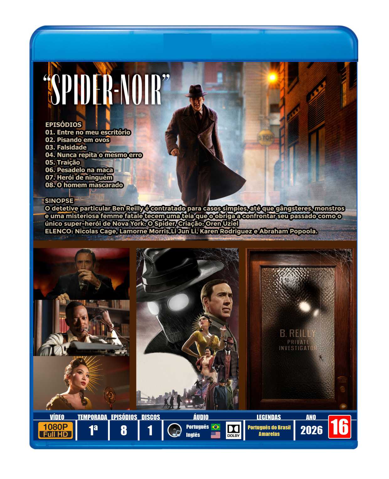 SPIDER-NOIR - 1ª TEMPORADA - TRUE COLOR - DUBLADO E LEGENDADO - Imagem 4