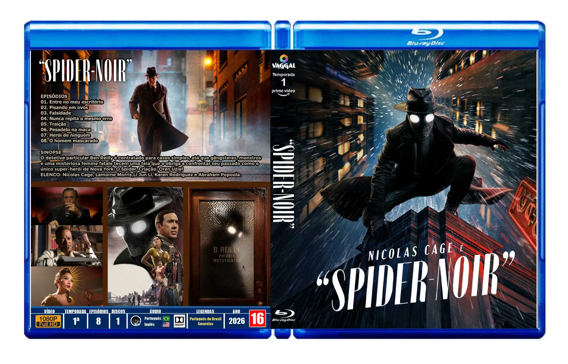 SPIDER-NOIR - 1ª TEMPORADA - TRUE COLOR - DUBLADO E LEGENDADO - Imagem 5