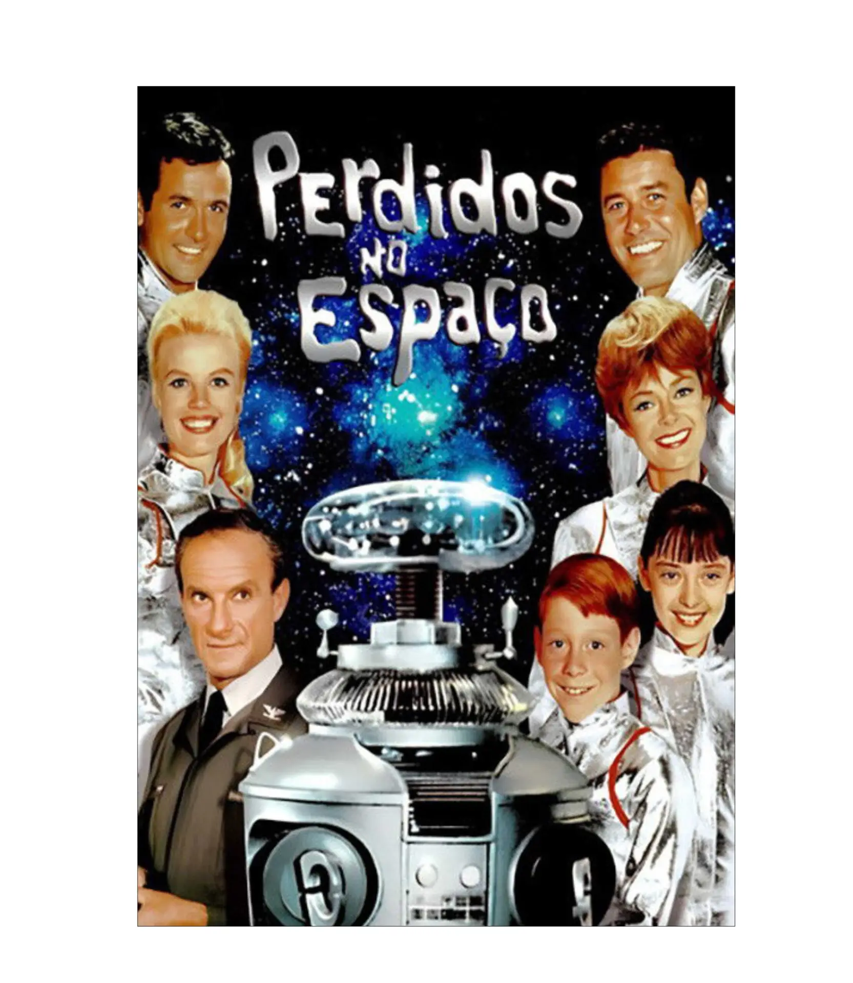 PERDIDOS NO ESPAÇO - PLACA DECORATIVA LAMINADA - 19x28cm