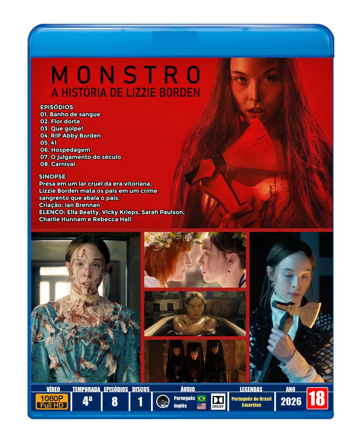 MONSTRO: A HISTÓRIA DE LIZZIE BORDEN - 4ª TEMPORADA - DUBLADO E LEGENDADO - Imagem 4