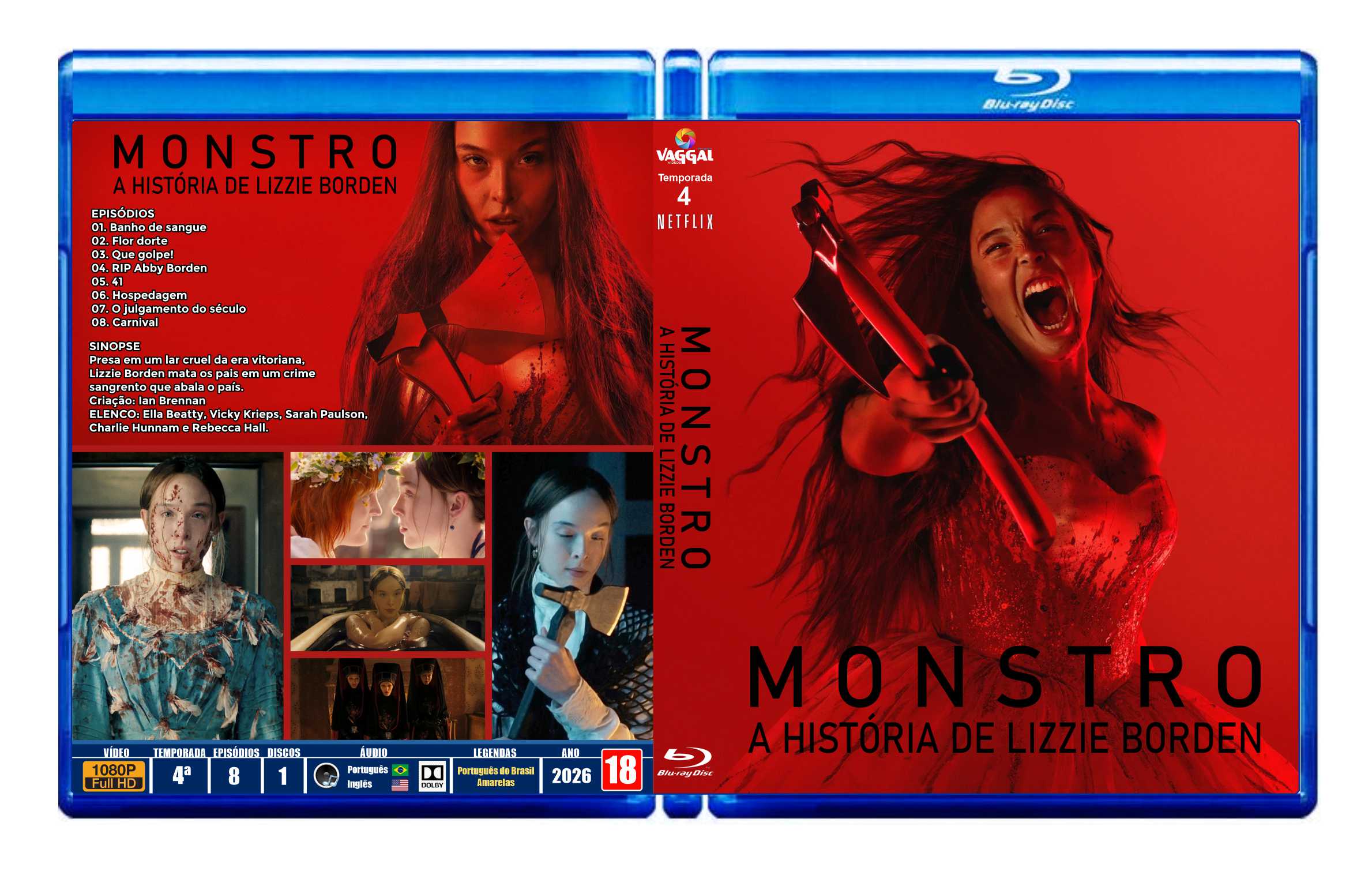MONSTRO: A HISTÓRIA DE LIZZIE BORDEN - 4ª TEMPORADA - DUBLADO E LEGENDADO - Imagem 5