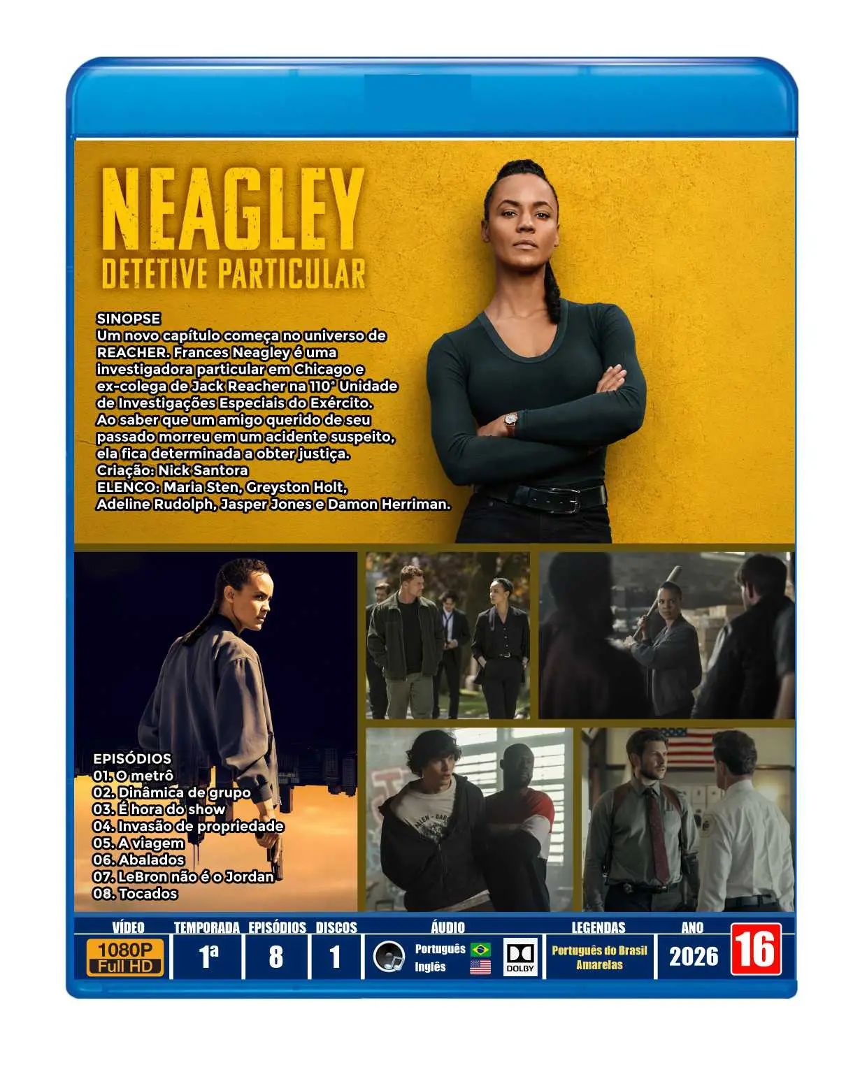 NEAGLEY - DETETIVE PARTICULAR - 1ª TEMPORADA - DUBLADO E LEGENDADO - Imagem 4