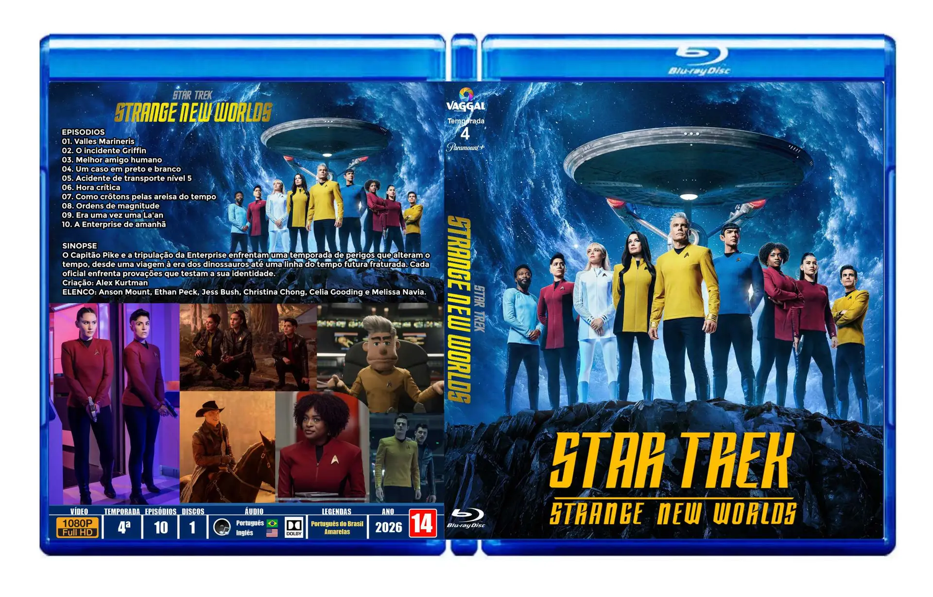 STAR TREK STRANGE NEW WORLDS - 4ª TEMPORADA - DUBLADO E LEGENDADO - Imagem 5