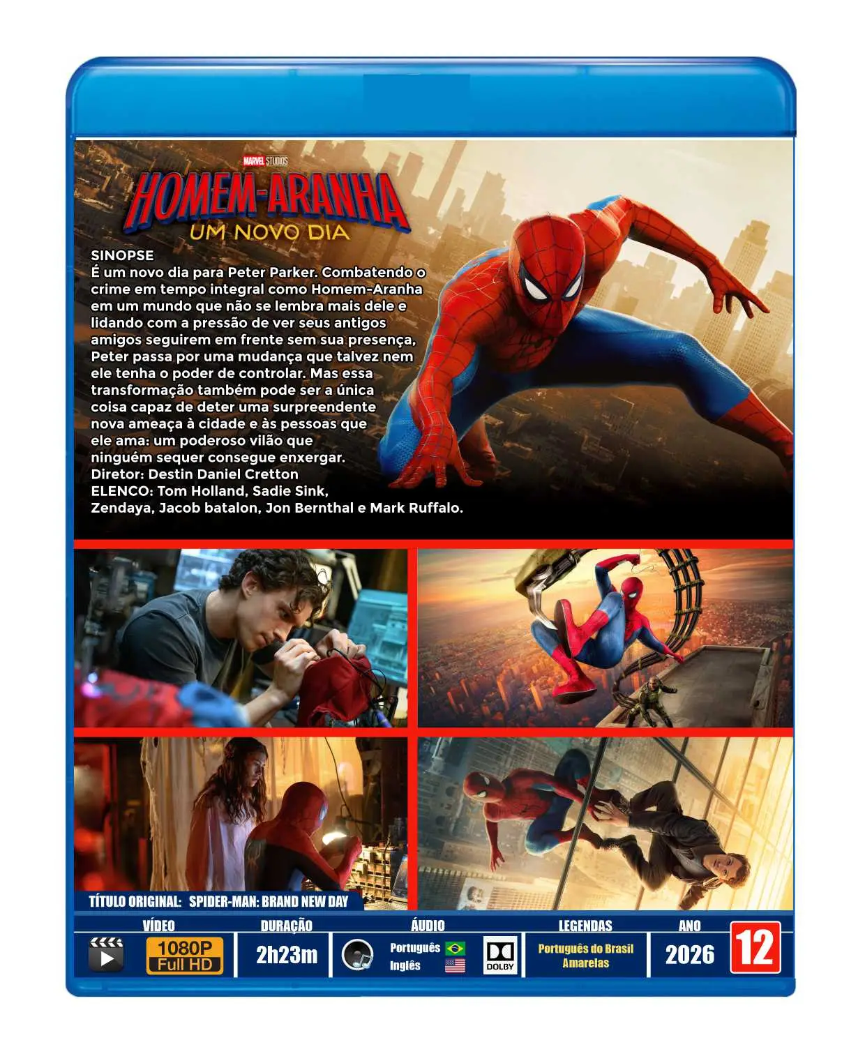 HOMEM-ARANHA: UM NOVO DIA - 2026 - DUBLADO E LEGENDADO - Imagem 4